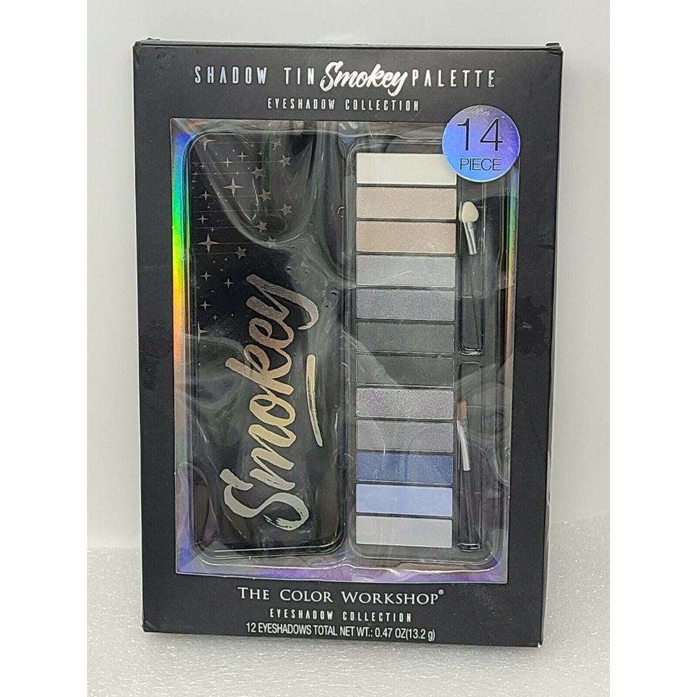 The Color Workshop Eyeshadow Collection Smokey 14 Piece Palette